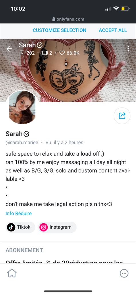 sarah.mariee onlyfans|PACKS